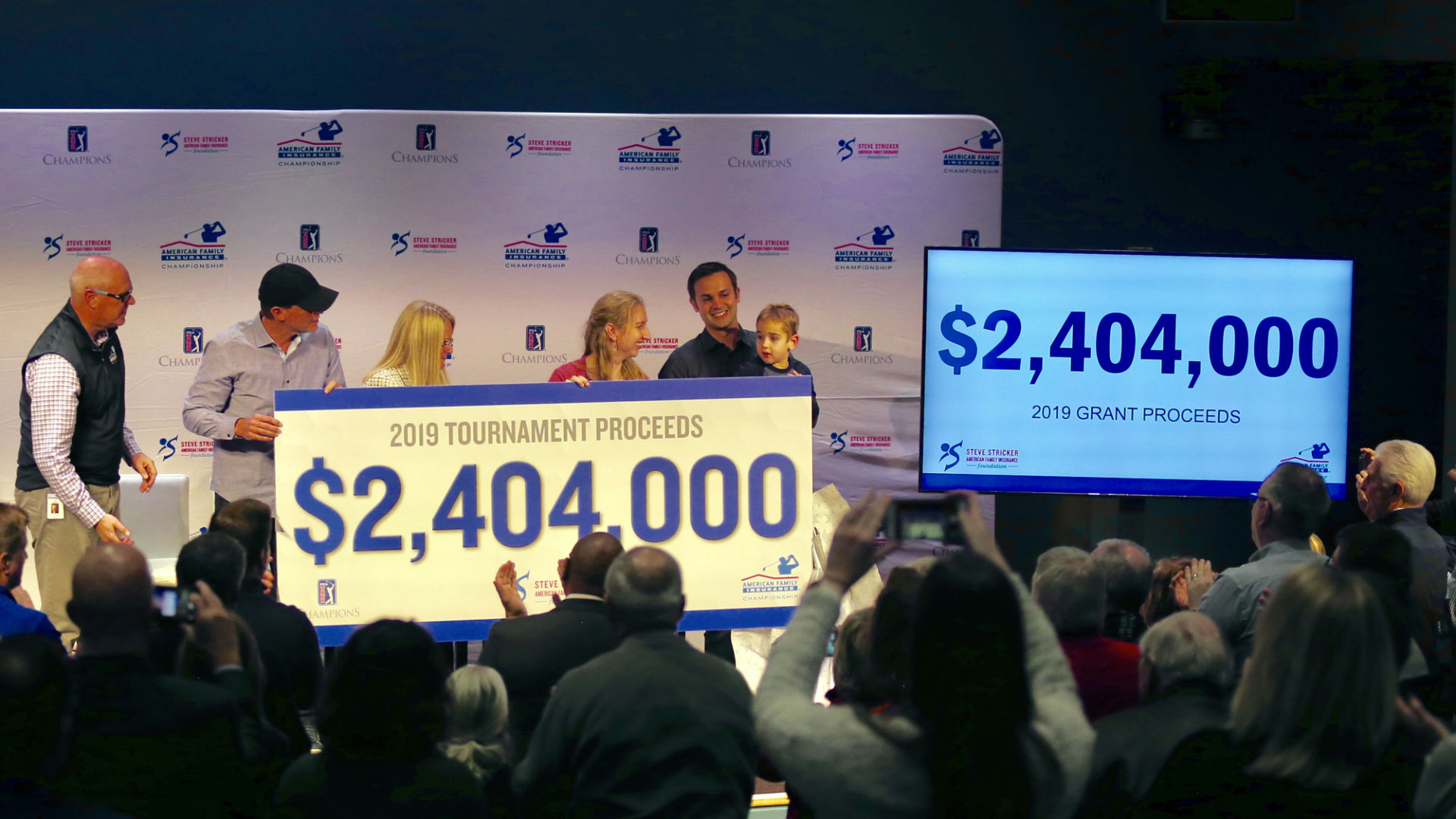 AmFam stage unveiling